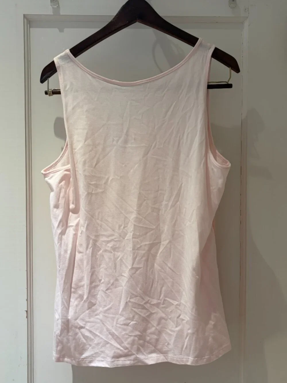 Chico's Ombre Pink Sequin Tank Top Size 2 Medium NWT - Picture 3 of 9